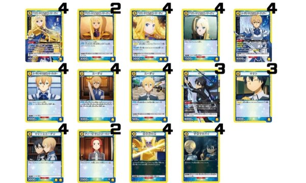 画像1: ソードアート・オンライン：【黄】アリシゼーションデッキ (1)