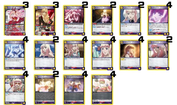 画像1: 「マクロス」シリーズ：【黄】シェリルデッキ (1)
