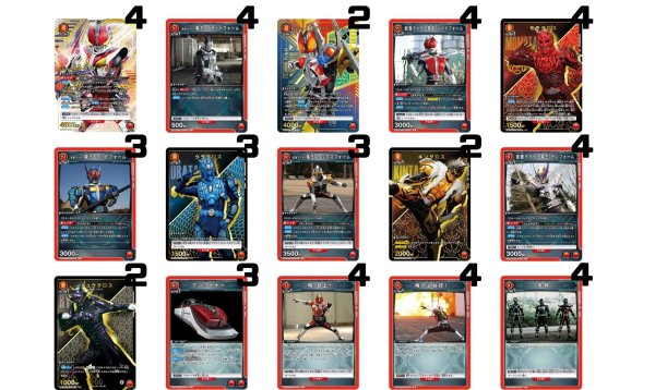 画像1: 仮面ライダー：【赤】仮面ライダー電王デッキ(フルパラVer.) (1)