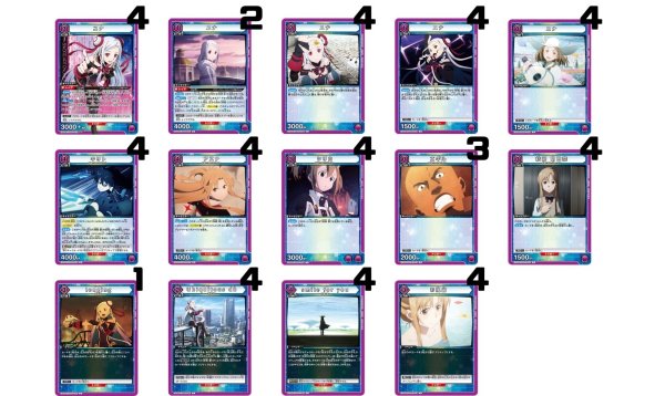 画像1: ソードアート・オンライン：【紫】オーディナル・スケールデッキ (1)