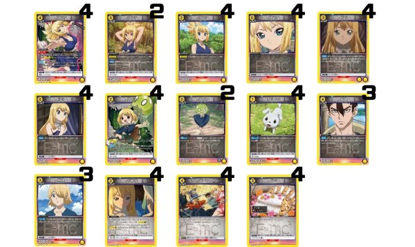 画像1: Dr.STONE：【黄】石神村デッキ (1)
