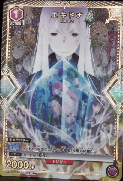 画像1: エキドナ/U★【紫】【キャラクター】《パラレル版UA40BT/REZ-1-092》 (1)
