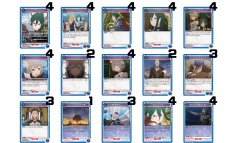 ユニアリ　Reゼロ　レムスバルデッキ　青 Re:ゼロから始める異世界生活：【青】レム&スバルデッキ(STなし