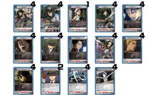 スリーブ付き　vol2対応　ヒストリアデッキ　ユニオンアリーナ　進撃の巨人 Amazon.co.jp: バンダイ(BANDAI) UNION ARENA ブースターパック