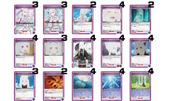 Re:ゼロから始める異世界生活：【青】レム&スバルデッキ 販売