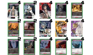 ユニオンアリーナ　ユニアリ　緑　BLEACH 日番谷　更木　デッキ パーツセット 剣八＆日番谷冬獅郎(緑BLEACH)のデッキリストと回し方｜ユニオン
