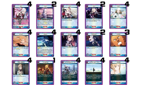 画像1: ソードアート・オンライン：【紫】オーディナル・スケールデッキ (1)