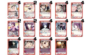 物語シリーズ　15枚セット UNION ARENA ブースターパック 〈物語〉シリーズ【UA42BT