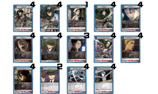 青進撃の巨人 ヒストリアデッキ 進撃の巨人：【青】ヒストリアデッキ 販売ページ｜ユニオン