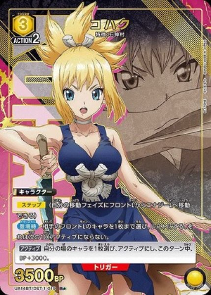 画像1: コハク/R★【黄】【キャラクター】《UA14BT/DST-1-019パラレル版》 (1)