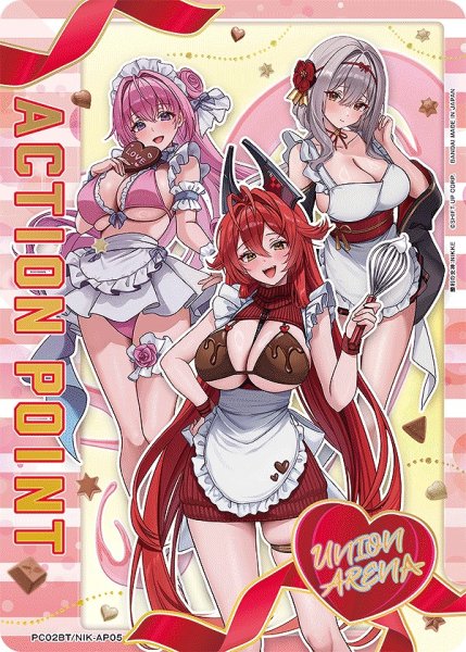 画像1: アクションポイントカード(レッドフード&ドロシー&紅蓮：ブラックシャドウ)/AP【アクションポイント】《PC02BT/NIK-AP05》 (1)