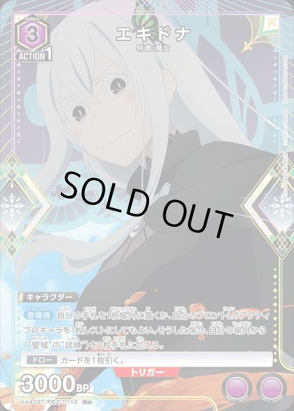 画像1: 《特価品》エキドナ/R★【紫】【キャラクター】《パラレル版UA40ST/REZ-1-113》 (1)