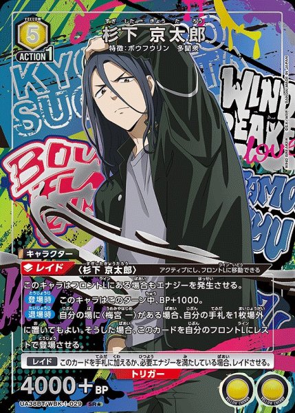画像1: 杉下 京太郎/SR★【黄】【キャラクター】《パラレル版UA38BT/WBK-1-029》 (1)